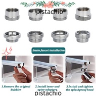 PISTACHIO Faucet Adapter Set, Metal With Washer Water Filter Adapter,  18/20/22/24mm To 22mm Tap Aer