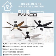 *INSTALLATION AVAILABLE* FANCO HELI 56"/66" MADERIA REMOTE CONTROL + 4 YEARS WARRANTY + TRI-TONE LED LIGHT KIT