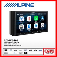 ALPINE iLX-W660E วิทยุ 2din 7" / แอนดรอยด์ออโต้ / แอปเปิ้ลคาร์เพลย์ / USB AUX / BLUETOOTH / AMORNAUDIO