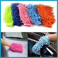 [evolens.]Super Microfiber Car Truch Wash Washing Single Sided Anti-Scratch Cleaning Glove
