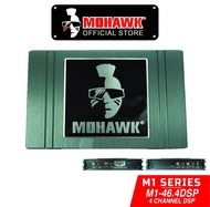 MOHAWK M1 Series Car Audio 4 Channel Plug &amp; Play DSP Amplifier - M1-46.4DSP