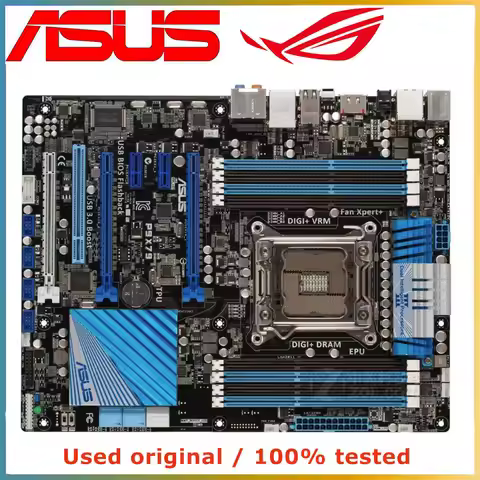 For ASUS P9X79 X79 LGA2011 DDR3 Motherboard