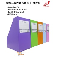 PVC Magazine Box Filling Case Pastel (4" inch/5" inch/ 6" inch)
