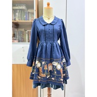 Axes Femme Blue Winter Christmas Dress Premium Rare Himekaji Kawaii Japanese