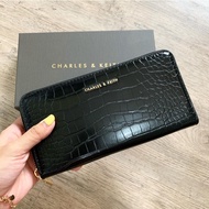 Cnk Women's WALLET CK627 CROCO LONG WALLET PREMIUM IMPORT