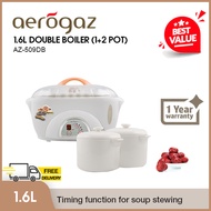 Aerogaz AZ-509DB 1.6L Double Boiler (1+2 Pot)