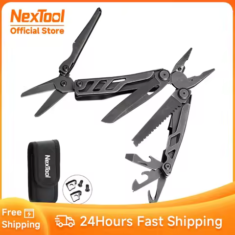NexTool New Hand Tools Flagship Pro 16 in 1 Multi-tool edc Outdoor Plier Knife Saw Bottle Opener Scr