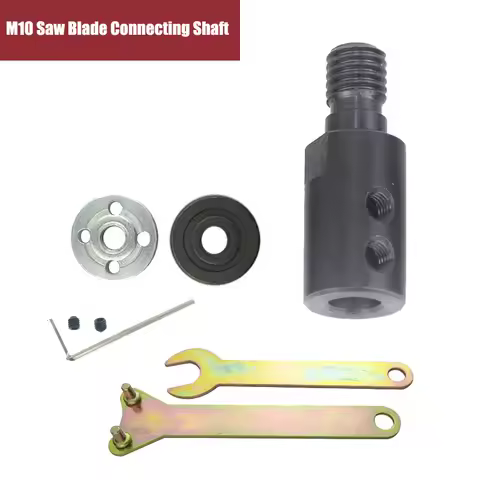 M10 Adaptor Saw Blade Connecting Rod shaft Arbor Mandrel Connector 5/6/8/10/12mm Angle Saw Grinder S