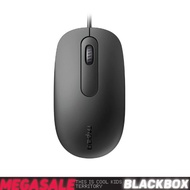 Rapoo N200 Wired Mouse USB Optical Mouse 1000 DPI for Laptop & PC - Black