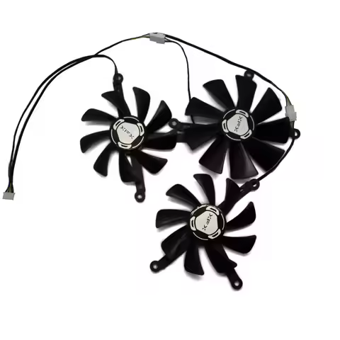 3Pcs/Set,95mm 85MM Alternative CF1010U12S CF9015H12S,Graphics Card Cooling Fan,For XFX RX57XT8TBD8 R