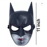 Premium Quality Batgirl Full Face Mask,Black Red Eye Mask Half Face Masks Halloween Costume Cosplay 