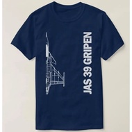 Jas 39 Gripen Jet Fighter Eu Air Force เสื้อยืดผู้ชาย cotton 们 tshirt S~5XL