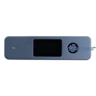 SSD Enclosure M-Key B +M Key Solid State Disk Box Visual Fingerprint Encrypted SSD Hard Drive Enclos