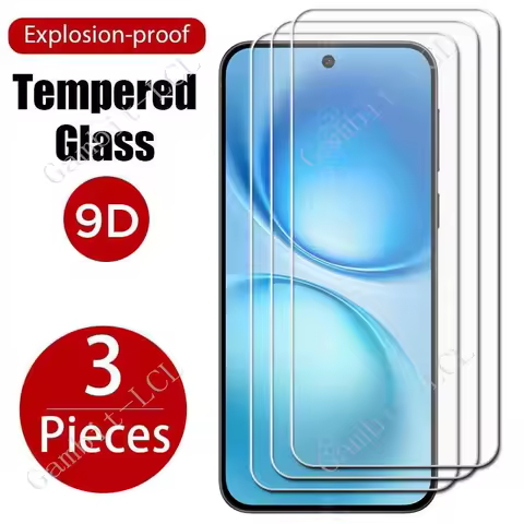 3PCS 9H HD Protective Tempered Glass For Vivo X200 FE 6.31" ON VivoX200FE VivoX200 X200FE Screen Pro