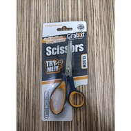 Grabbit Soft Rubber Ring Handle Scissors