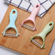 1PCS Stainless Steel Fruit Peeler Household Kitchen Tool Plastic Handle Apple Melon Planer Potato Pl