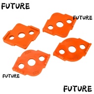 HL-FUTU 4PCS Radius Jig, High Hardness Orange Radius Corner Templates, Durable ABS Material Routing 