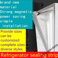Refrigerator sealing strip Suitable for Toshiba/Sharp/LG refrigerator door seal, strong magnetic seal, support measurement size customization