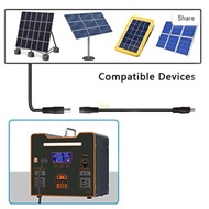 btsg DC7909 Male To Female Extension Cable 14AWG Solar Panel Connector DC7909 Wire For Portability p