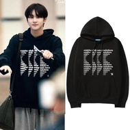 ENHYPEN JUNGWON Hoodie Jumper KPOP Casual Women Unisex Korean Pullover Hooded Sweatshirt Cotton Fabr