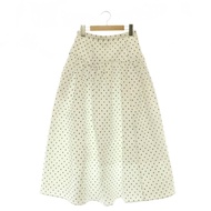 Arpege story JAGGAR Skirt Jacquard Dot Long Embroidery Direct from Japan Secondhand