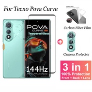 Tecno Pova Curve Screen Protector for Tecno Pova Curve Tecno Camon 40 30S Pro Spark 20 Pro Plus 5G 4