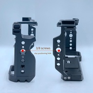 TECHCHIP-Full Camera Cage Rig Protective Frame A7C2 A7CR A7CM2 A7CII DSLR Tripod Cold Shoe Mount Eas