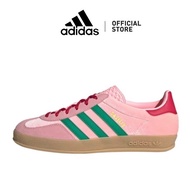 US new  GAZELLE Pink Green Sneakers Low Cut Indoor Women