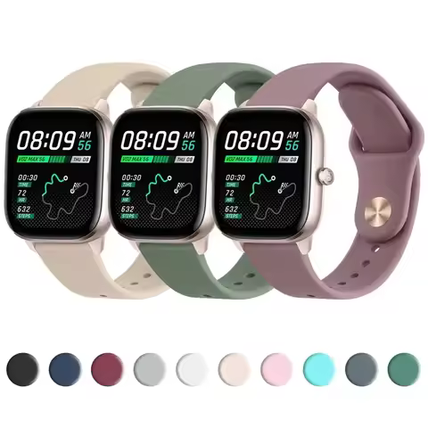 Band For Amazfit GTS 2 4 Mini/GTS 3/GTS 2/GTS 2e /Bip 3 Pro/Bip U Pro/Bip S lite Strap For Amazfit G