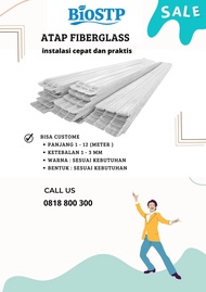 atap fiber transparan