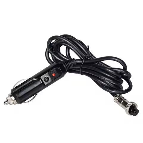 Car cigarette lighter charger to GX-12 two-core aviation Sky-Watcher EQ6-P AZEQ6 EQ8 power line 12vE