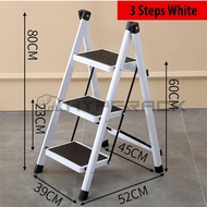 HYPERACK ™️ [High Quality] Foldable Ladder 3 Step Ladder Steel Ladder Stool Ladder Step Ladder Tangga Heavy Duty