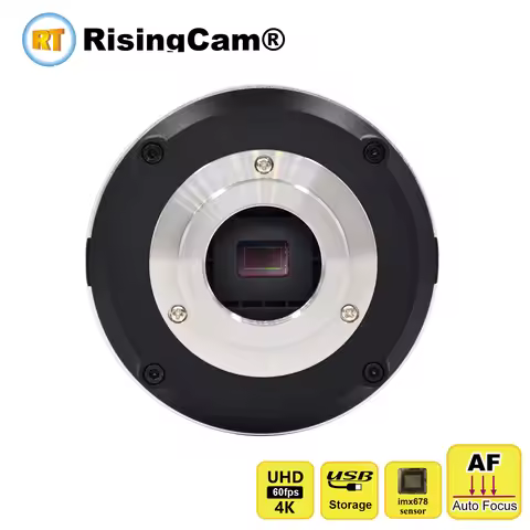 USB and HDMI Auto Focus 4K Microscope Camera Autofocus 4K 60fps with IMX678 Sensor for Industrial So
