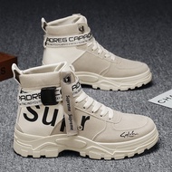 Martin Boots Men's Round Toe High-Top Martin Boots Boots Men's Military Boots Men's Shoes.
