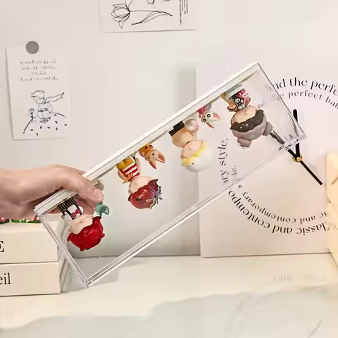 Dustproof Acrylic Storage Showcase - Thickened Display Case for Anime Figures/LEGO/Nendoroid Collect