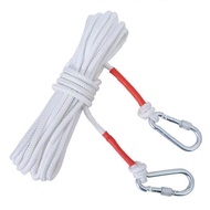 [Steel Wire Core Clothesline] Outdoor Plastic-Coated Steel Wire Rope Steel Wire Core Safety Rope 8mm
