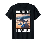 Tralalero Tralala Bootleg Brainrot イタリアン ブレイン ミーム Tシャツ