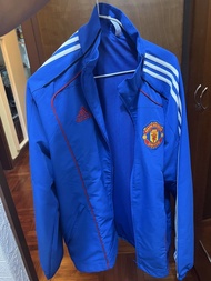 曼聯 Adidas 藍色外套