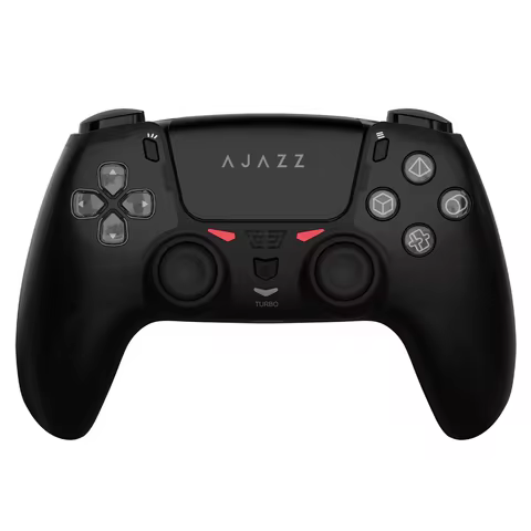 AJAZZ GP100 PS wireless esports game controller dual-mode compatible with PS4/PC touch screen design