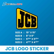 Sticker JCB Crane Backhoe sticker 214 214e 3cx 3dx Extra Backhoe Loader, Hydraulic, Tractor Jcb