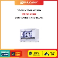 JONSBO D32 Pro White Computer Case (Mini Tower/ M-ATX/ White)