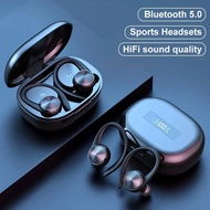【Chat-support】 Tws R200 Bluetooth Headphones True Wireless Stereo Earphones Sports Wireless Earbuds Ear Hook Waterproof Headset With Microphone