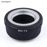 tinchighid M42-FX M42 Lens to for Fujifilm X Mount Fuji X-Pro1 X-M1 X-E1 X-E2 Adapter Nice