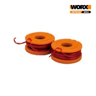 [WORX ACCESSORIES] WORX WA0004 Replacement 10-Foot Grass Trimmer/Edger Spool Line (2 Units)
