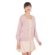 Lzzie Miffy Above The Clouds Ribbon Cardigan - Pink