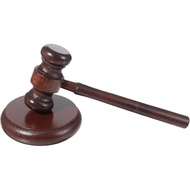 Set Gavel dan Blok Bunyi untuk Peguam, Set Gavel dan Blok Kayu Buatan Tangan Kayu Buatan Tangan Mahk