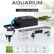 Aquarium Pump Box Filter Complete Top Filter ARMADA AM 666