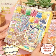 Nhãn Dán Trang Trí Mô Hình 3D Dễ Thương 100 Miếng Nhãn Dán Mô Phỏng Thủ Công Cho Trẻ Em Đồ Chơi Giáo