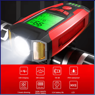 BERGARANSI ANLOOK Lampu Sepeda cas super terang yg di cas bulat bmx gunung anti air depan led charge