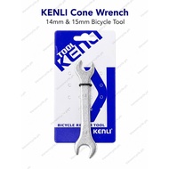 KENLI Cone Wrench 14mm & 15mm Bicycle Repair Tool Bicycle Tools